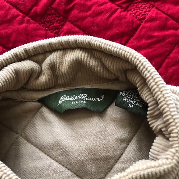 Eddie Bauer Corduroy Vest - Picture 3 of 4